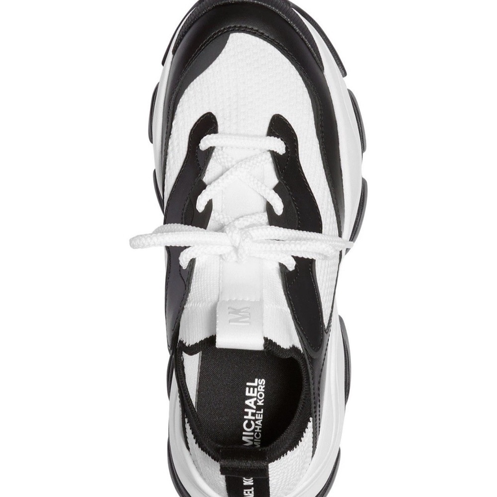 Michael Kors Black and White Women's Sneakers